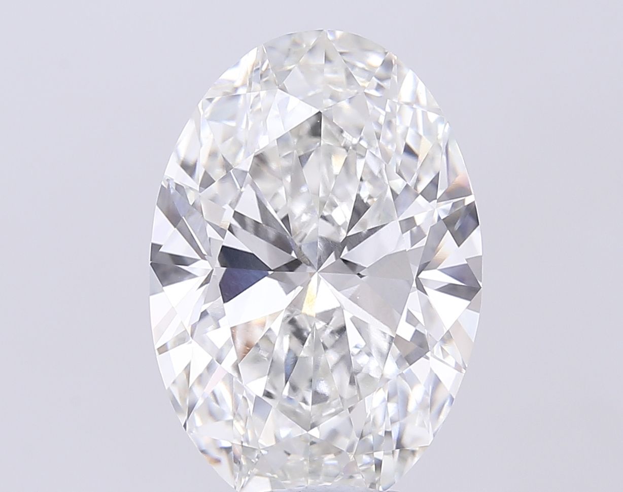 10.05 ct. oval Lab Grown Diamond front image