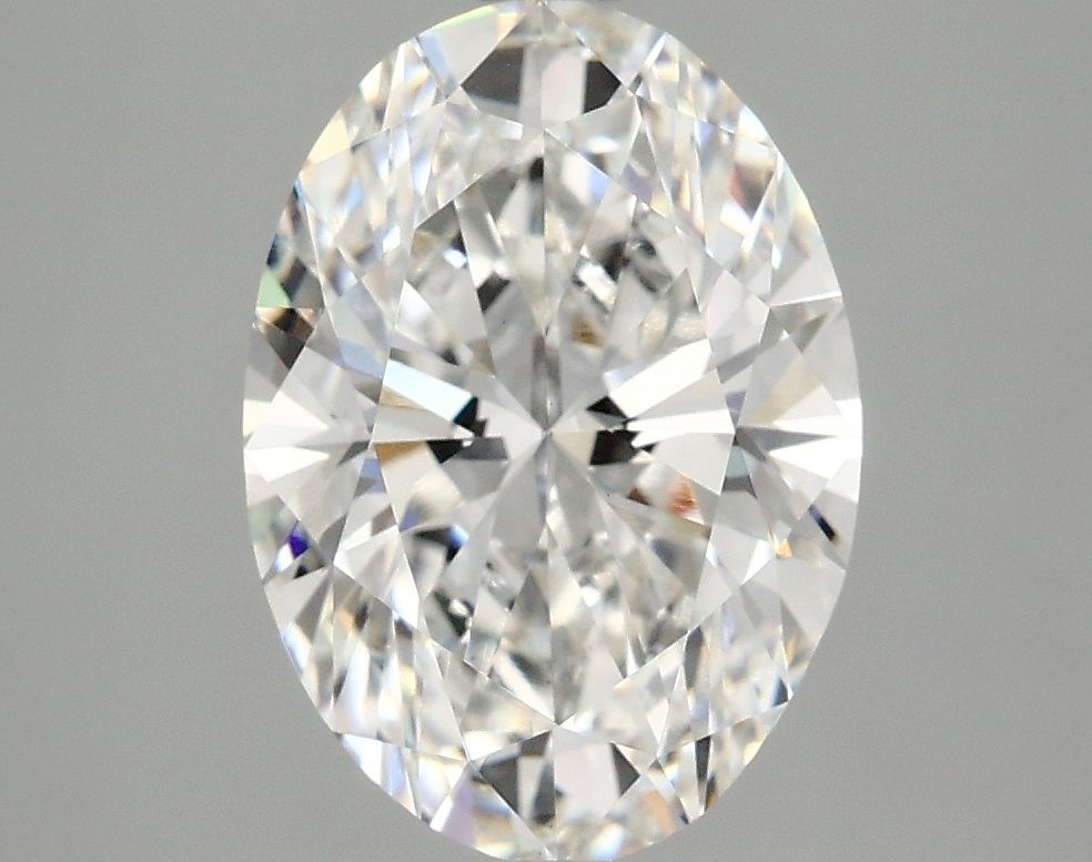 3.07 ct. oval Lab Grown Diamond front image