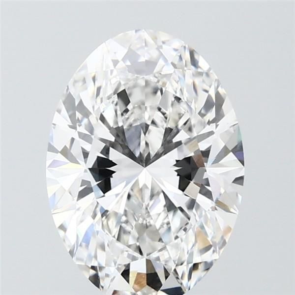 2.52 ct. oval Lab Grown Diamond front image