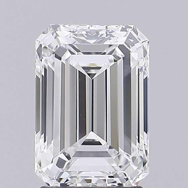 2.56 ct. emerald Lab Grown Diamond front image