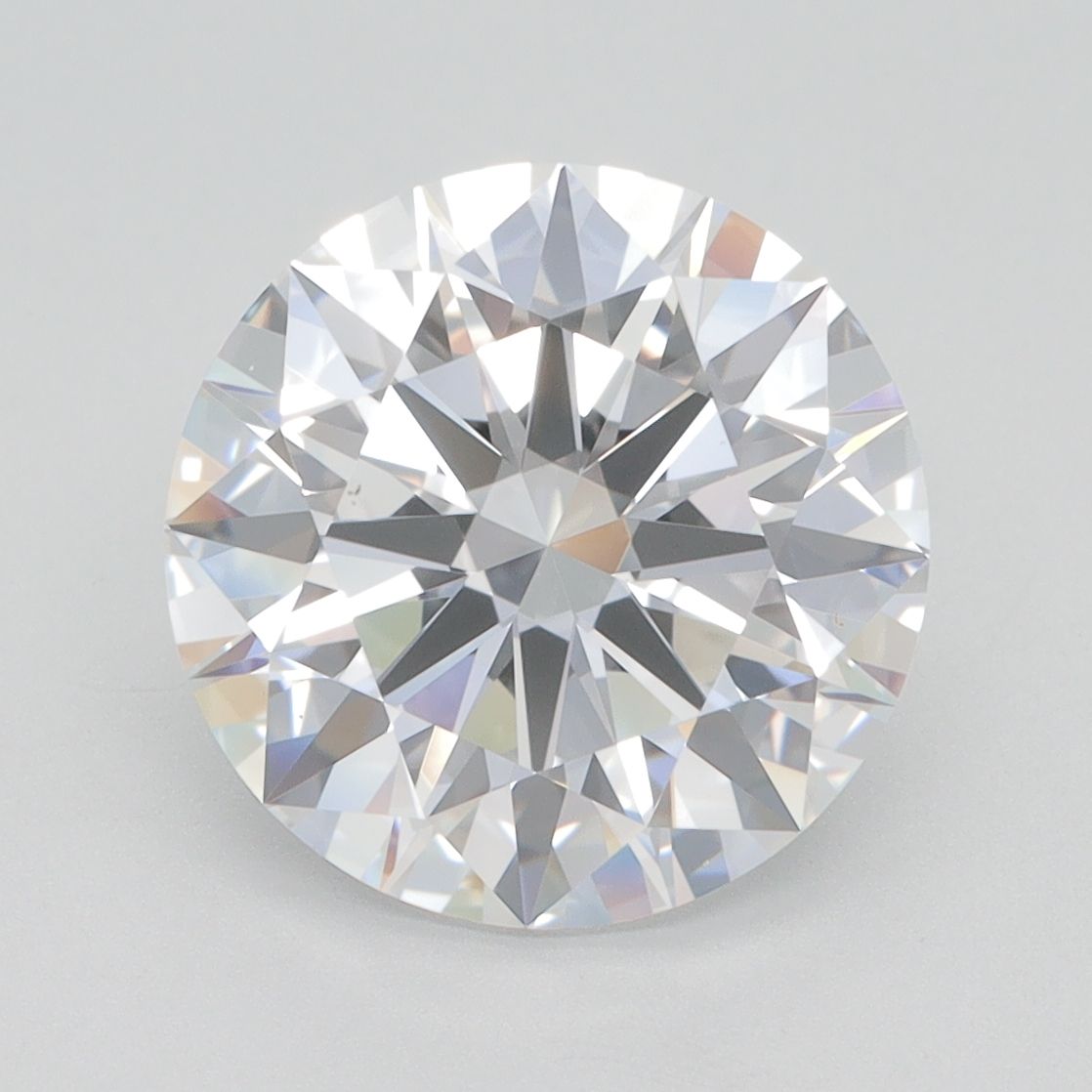 4.07 ct. round Lab Grown Diamond front image