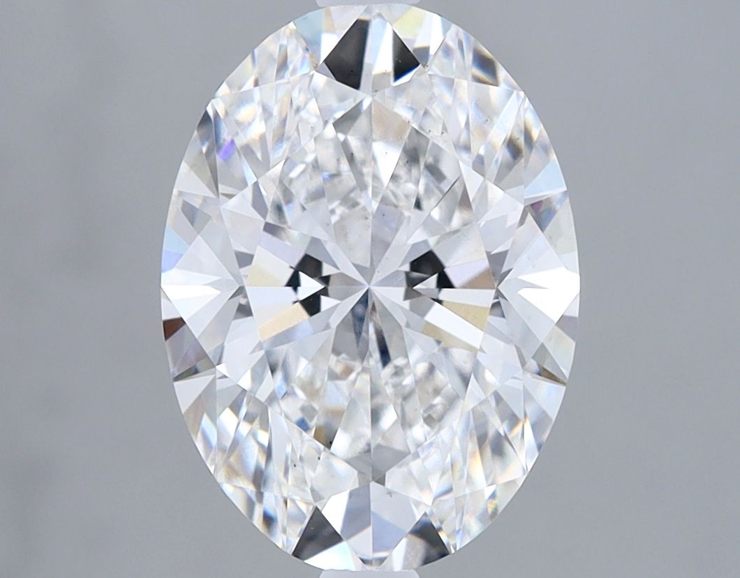 3.08 ct. oval Lab Grown Diamond front image