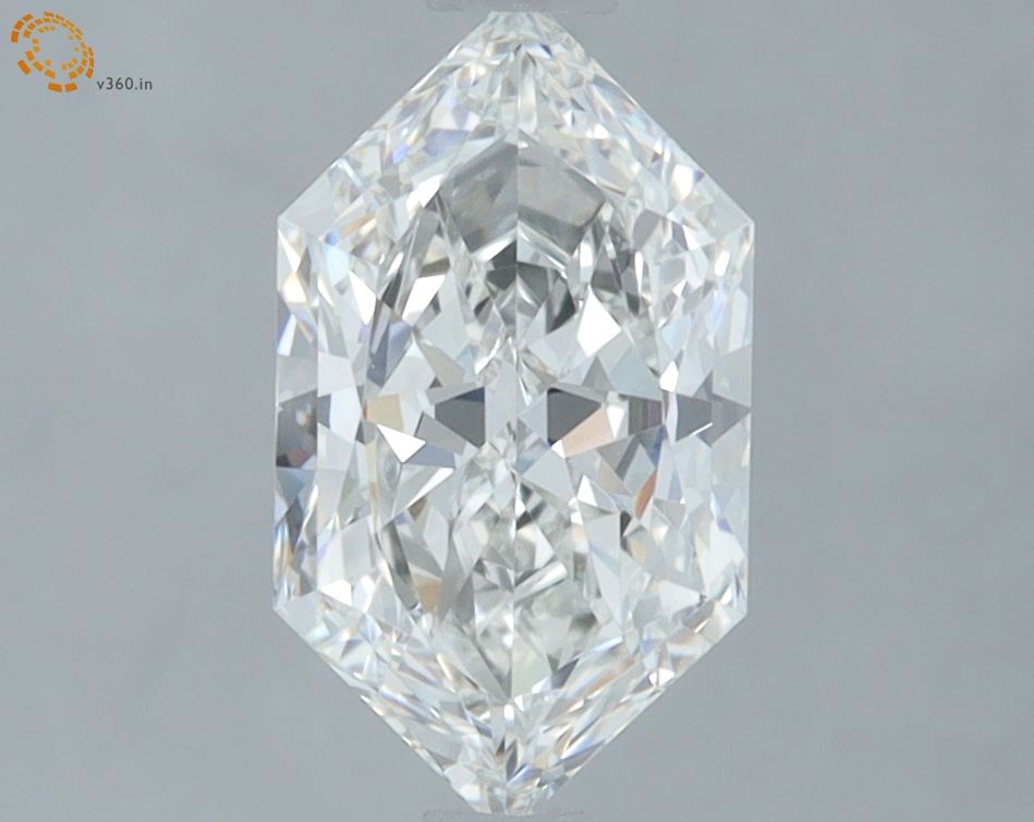 1.59 ct lab-grown Hexagonal Diamond