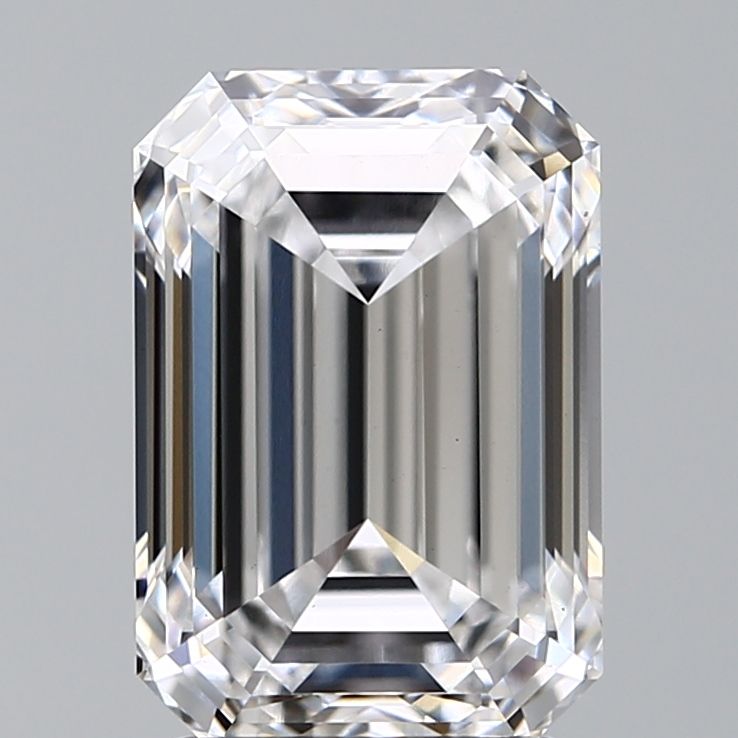 2.83 ct. emerald Lab Grown Diamond front image