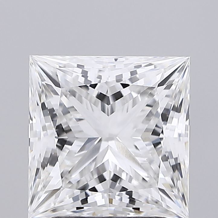 2.54 ct. princess Lab Grown Diamond front image