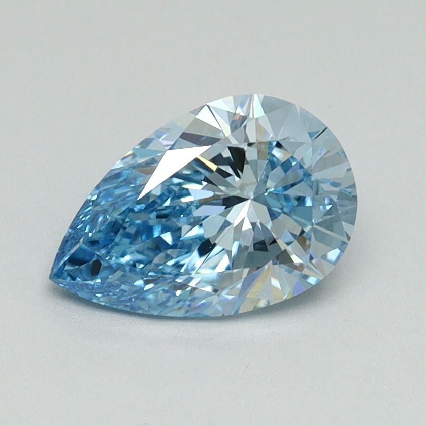 1.03 CT Fancy Vivid Blue PEAR