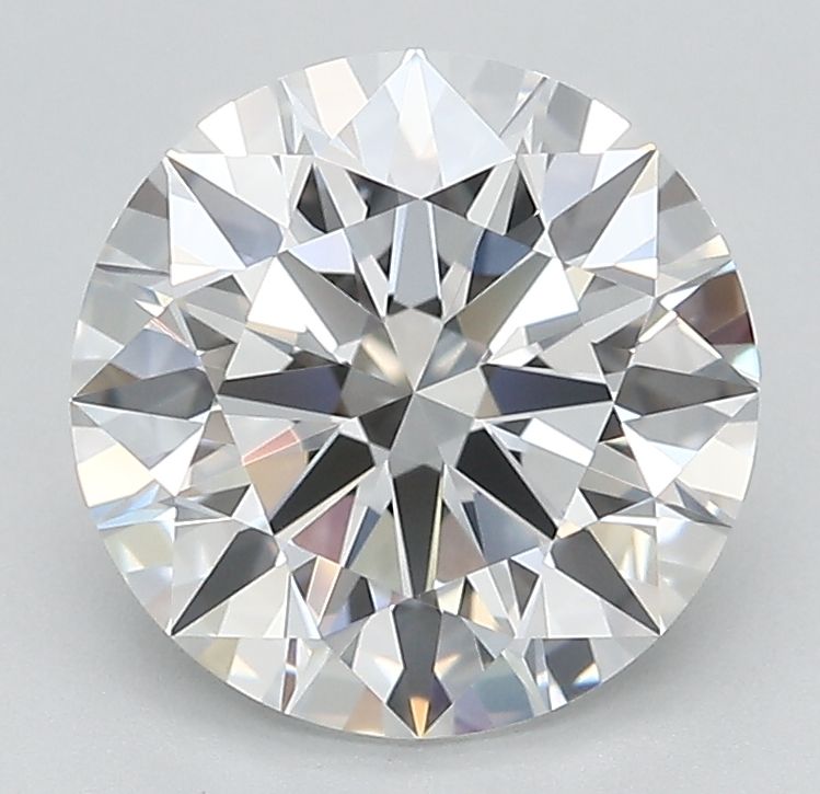 2.70 ct. round Lab Grown Diamond front image