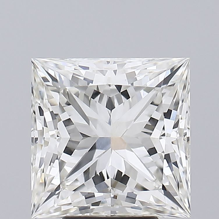 4.38 ct. princess Lab Grown Diamond front image