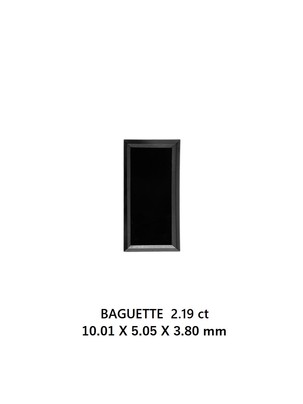 2.19 ct Baguette Diamond