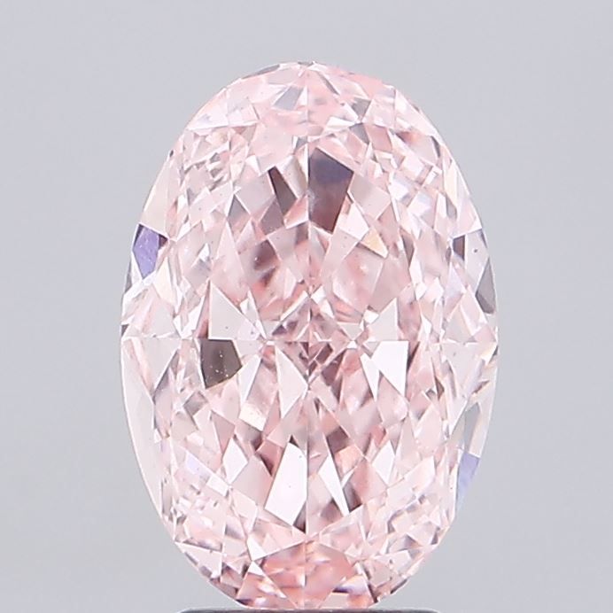 4.06 ct. oval Lab Grown Diamond front image