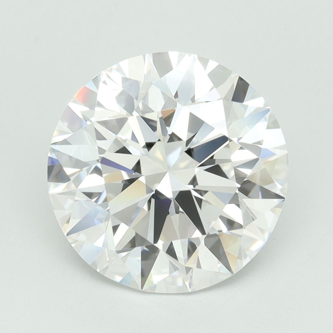 5.02 ct. round Lab Grown Diamond front image