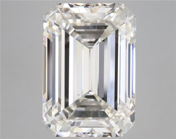 11.01 ct. emerald Lab Grown Diamond front image