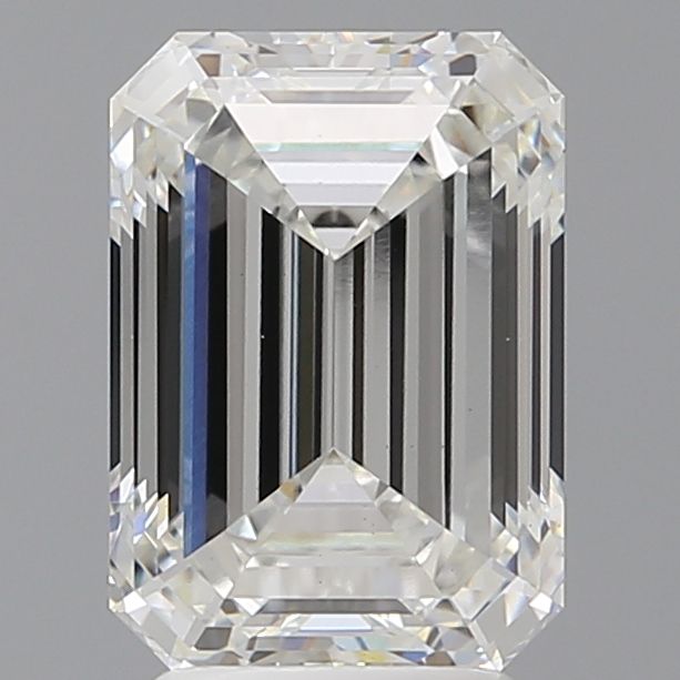 3.60 ct. emerald Lab Grown Diamond front image