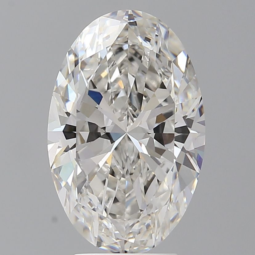 4.56 ct. oval Lab Grown Diamond front image