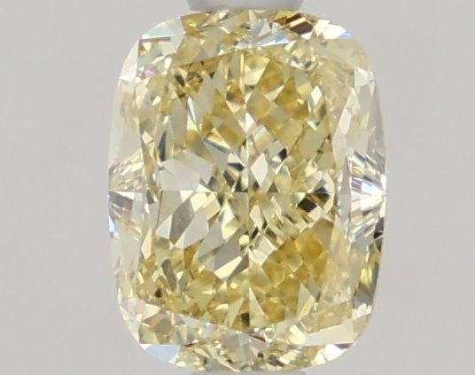 1.08 CT Fancy Yellow CUSHION MODIFIED