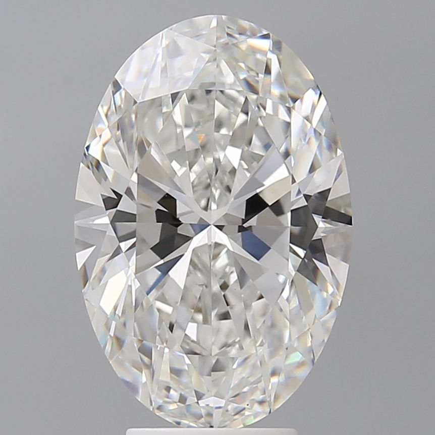 5.54 ct. oval Lab Grown Diamond front image