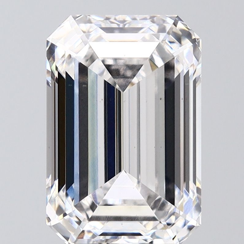 4.08 ct. emerald Lab Grown Diamond front image