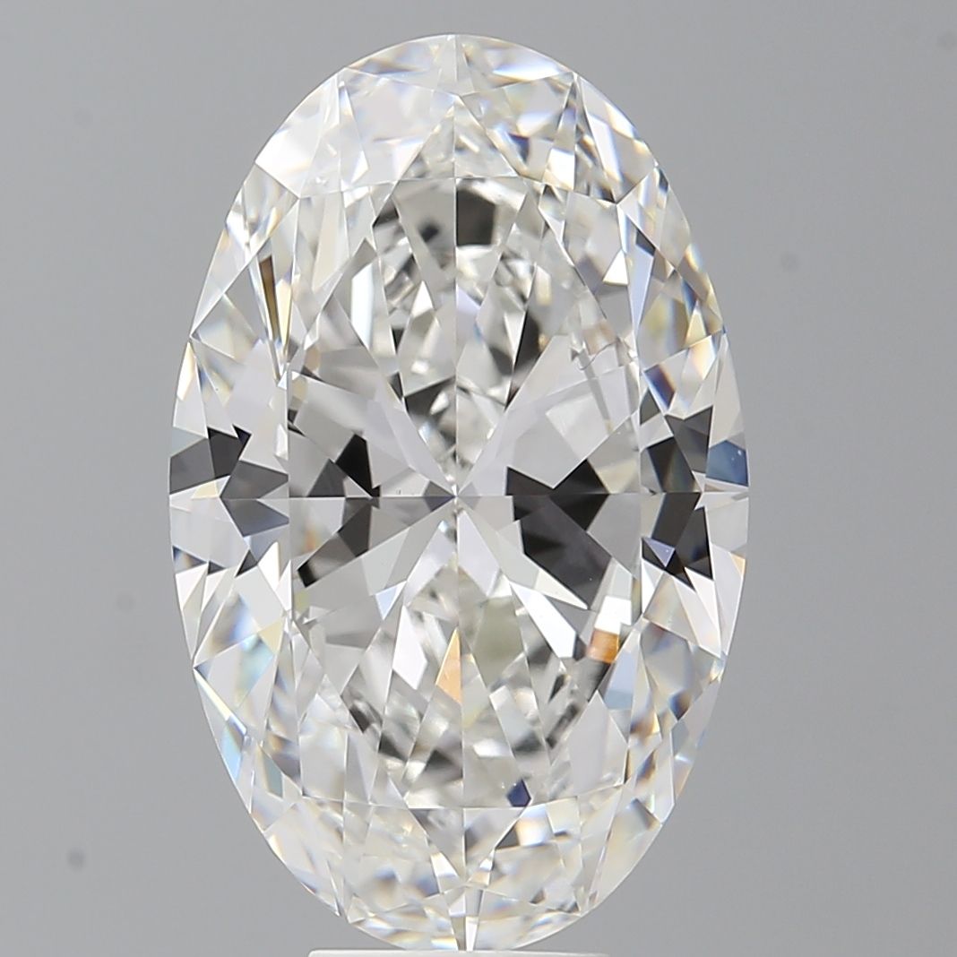 9.09 ct. oval Lab Grown Diamond front image