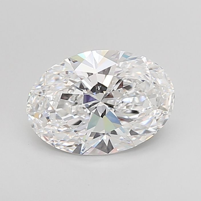 3.30 ct. oval Lab Grown Diamond front image