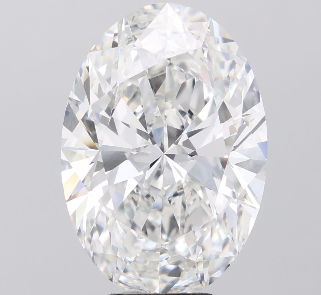 11.07 ct. oval Lab Grown Diamond front image
