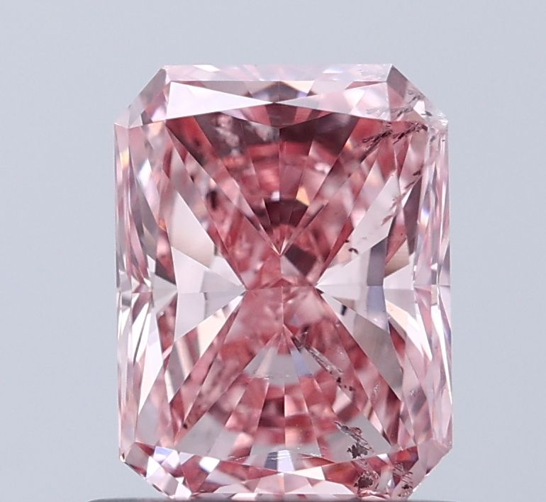 1.0 CT Fancy Vivid Pink RADIANT