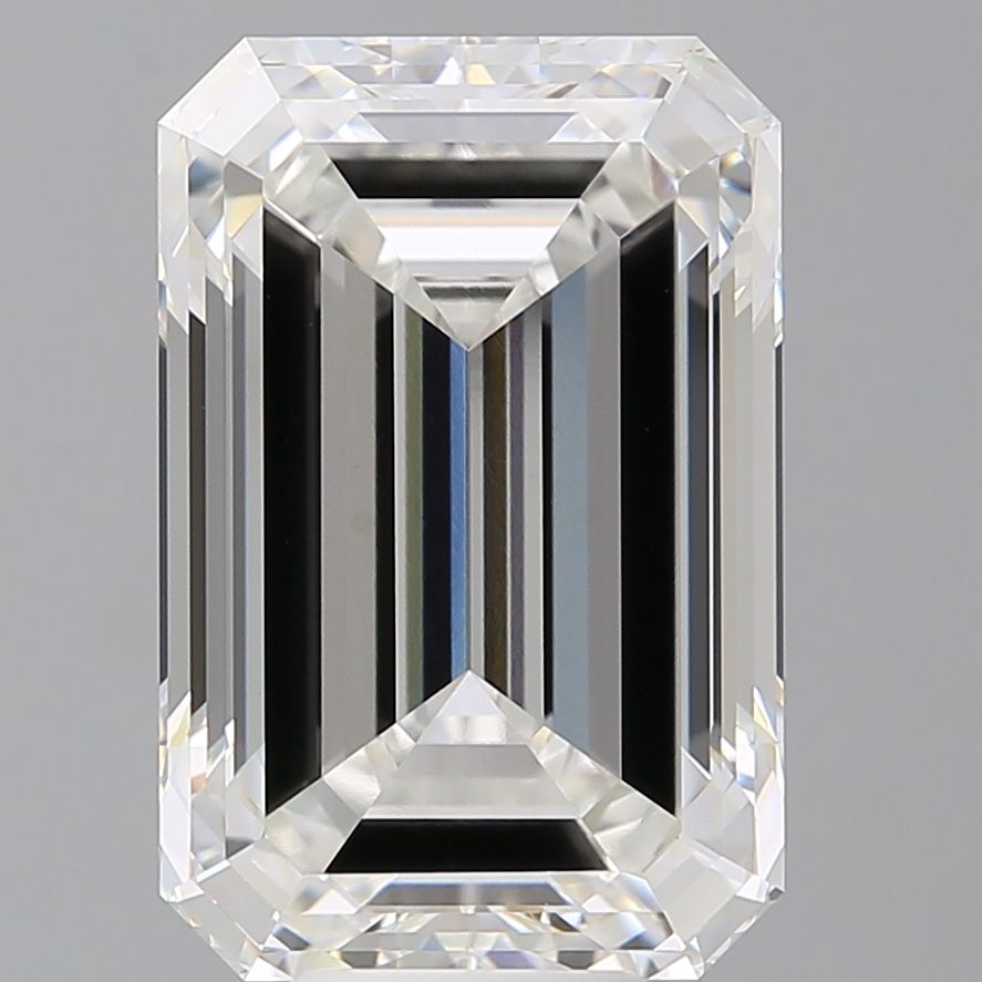 10.09 ct. emerald Lab Grown Diamond front image
