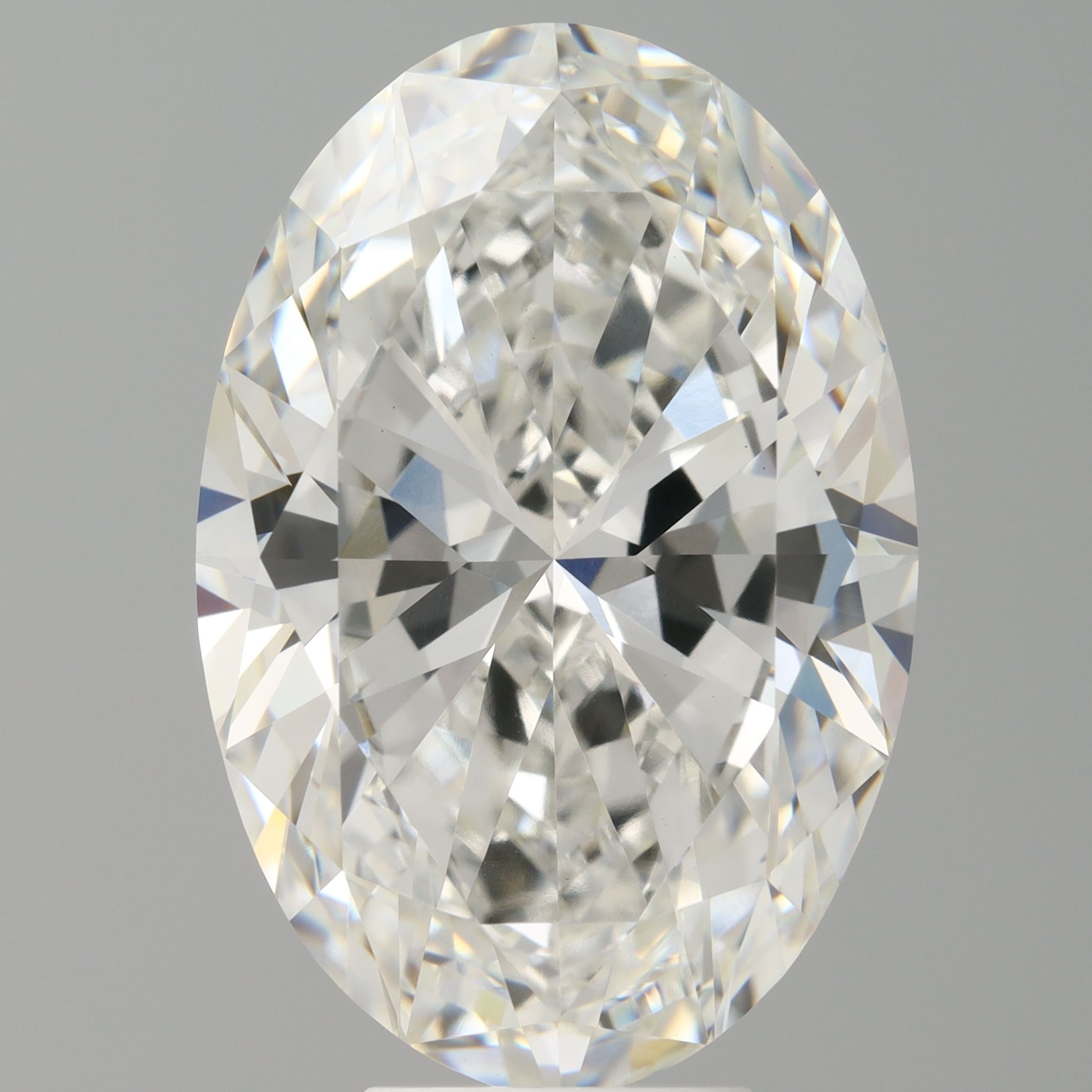 8.01 ct. oval Lab Grown Diamond front image