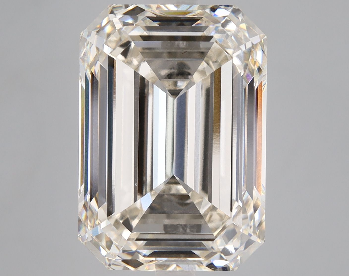 11.07 ct. emerald Lab Grown Diamond front image