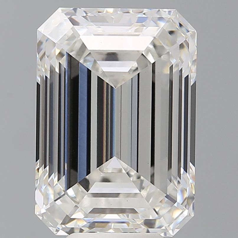 8.08 ct. emerald Lab Grown Diamond front image