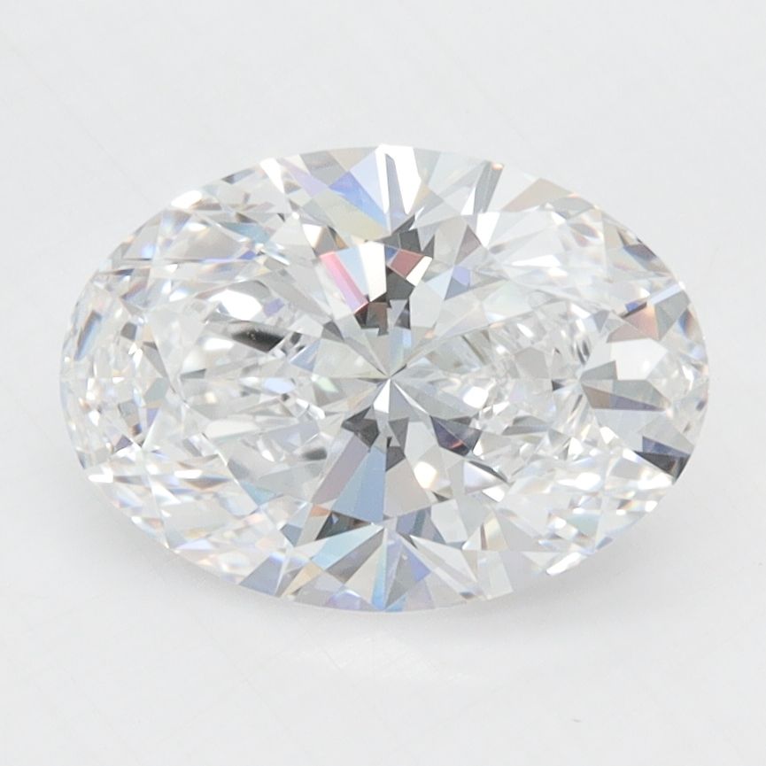2.08 ct. oval Lab Grown Diamond front image