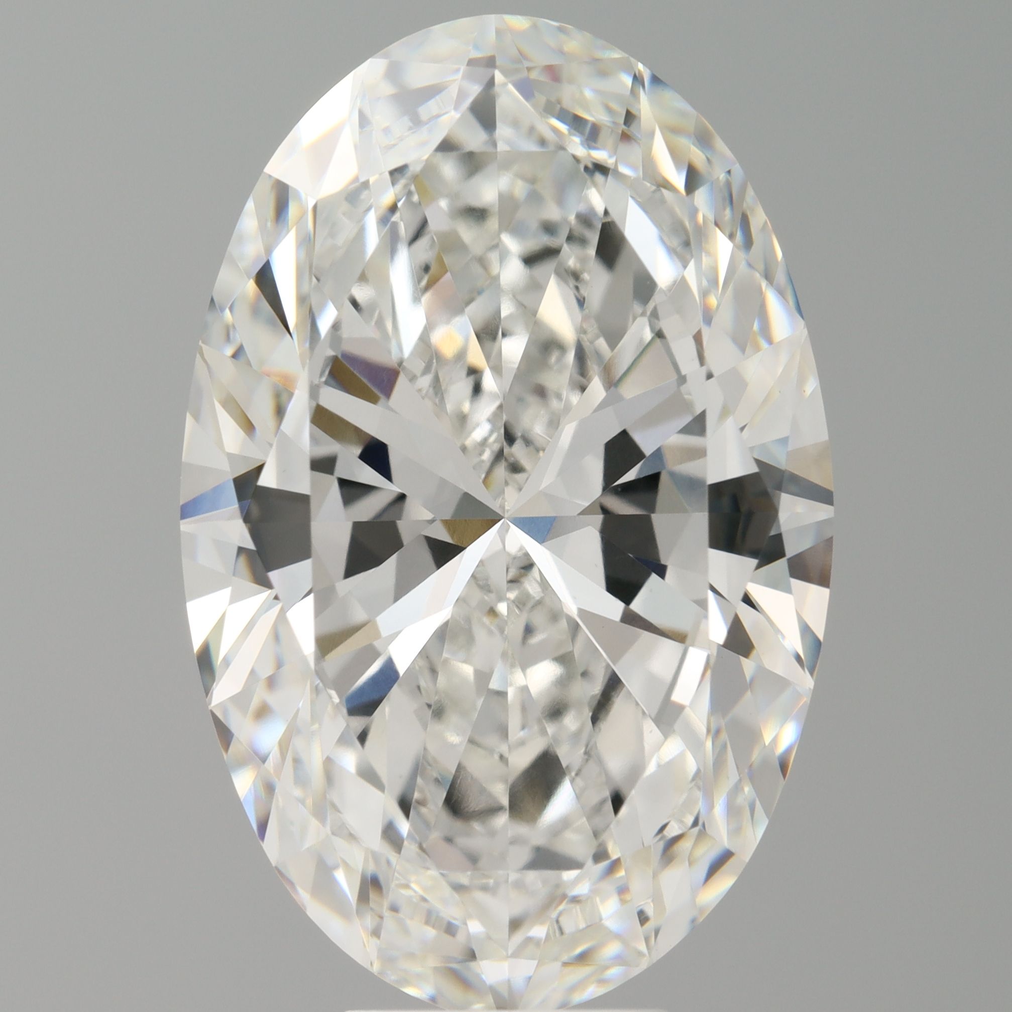 9.53 ct. oval Lab Grown Diamond front image