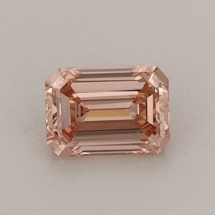 0.54 CT Fancy Orange Brown EMERALD