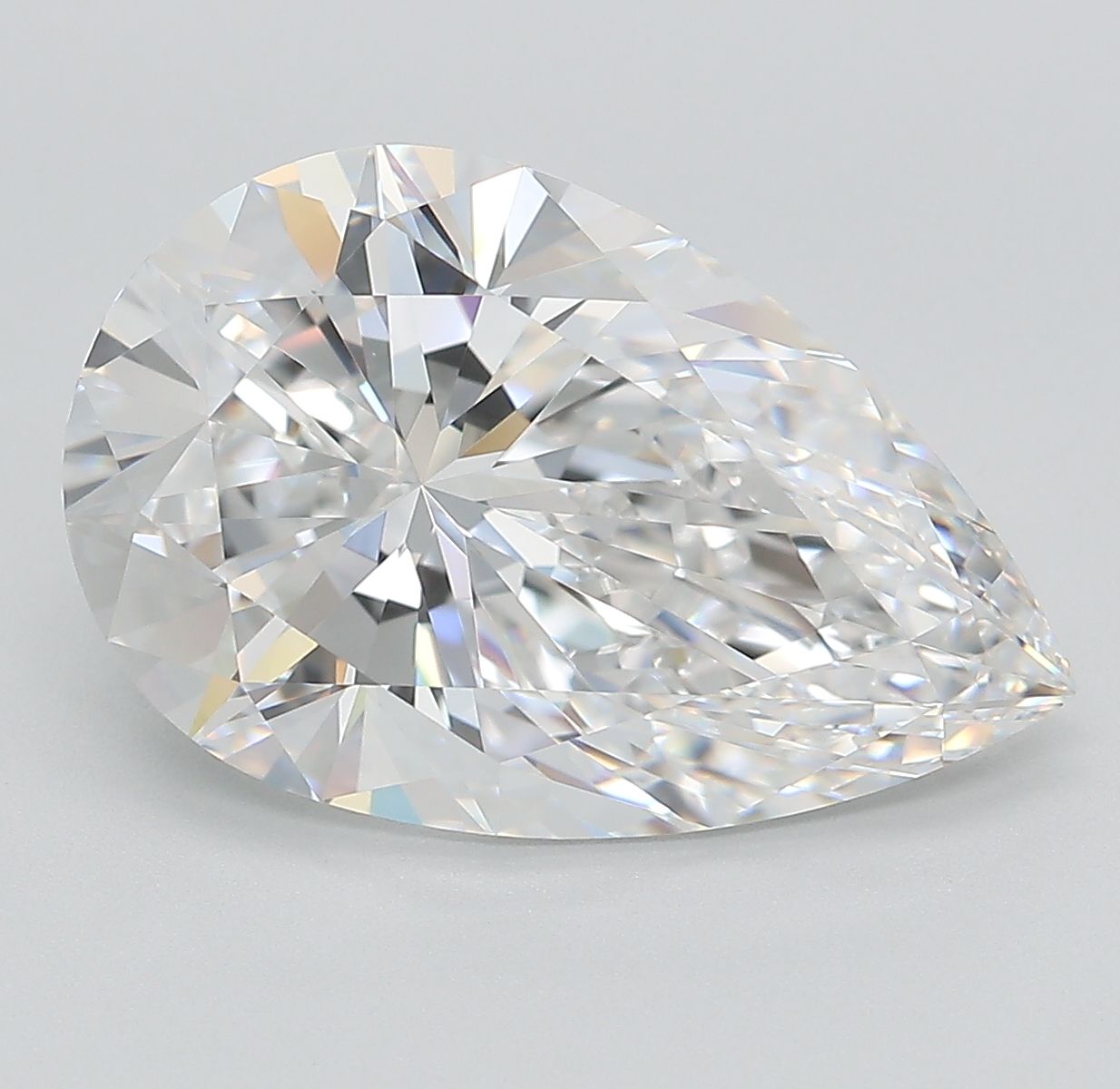 6.13 ct. pear Lab Grown Diamond front image