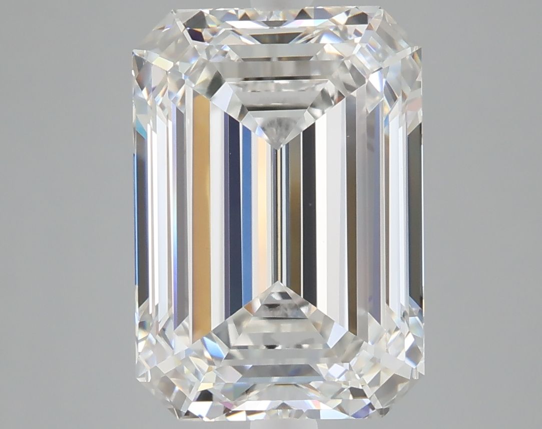 6.09 ct. emerald Lab Grown Diamond front image