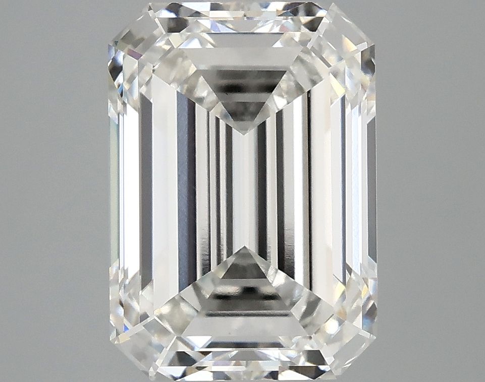 4.10 ct. emerald Lab Grown Diamond front image