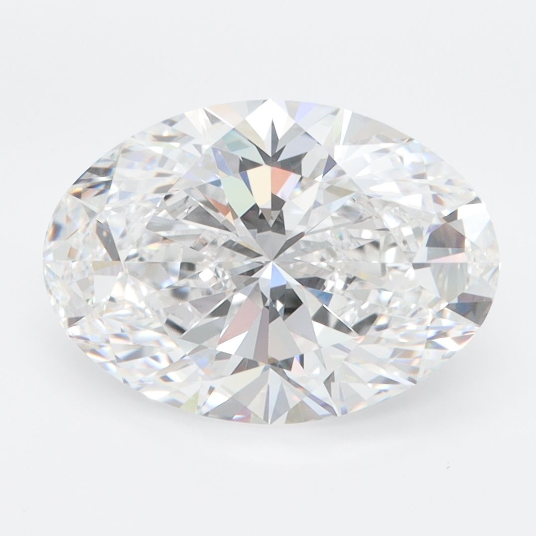 4.07 ct. oval Lab Grown Diamond front image