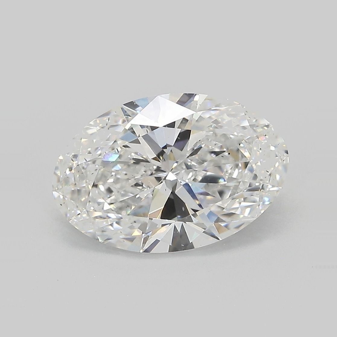 3.53 ct. oval Lab Grown Diamond front image