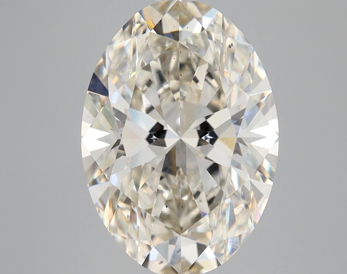 4.55 ct. oval Lab Grown Diamond front image