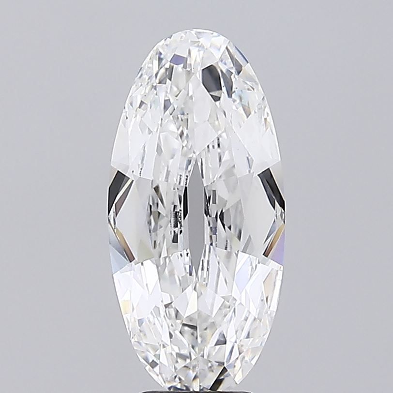4.15 ct. oval Lab Grown Diamond front image