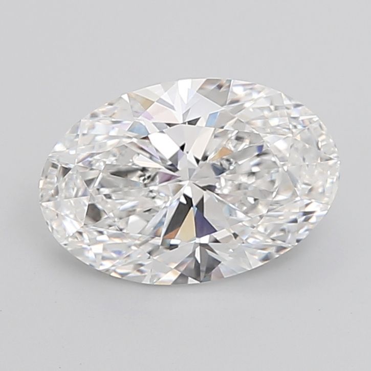 6.08 ct. oval Lab Grown Diamond front image