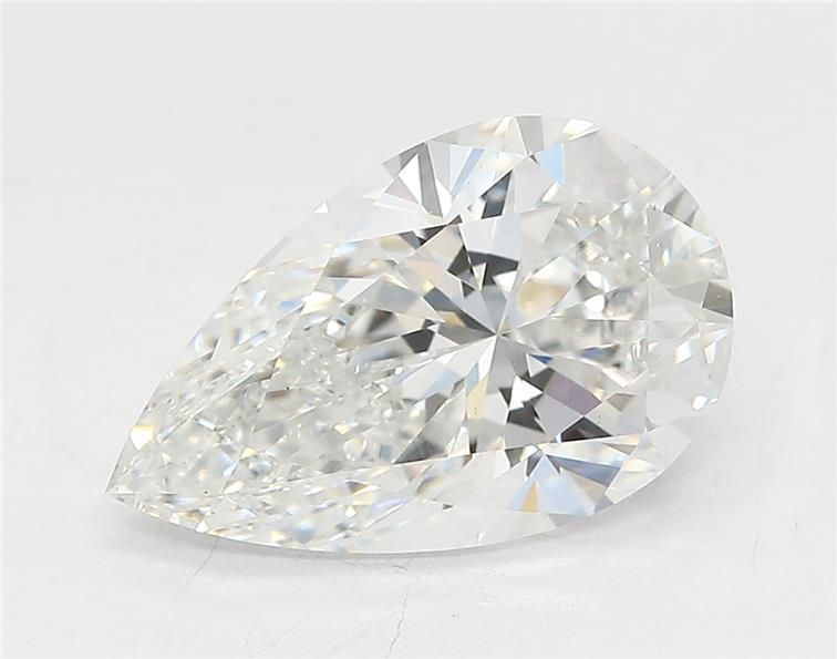 2.10 ct. pear Lab Grown Diamond front image