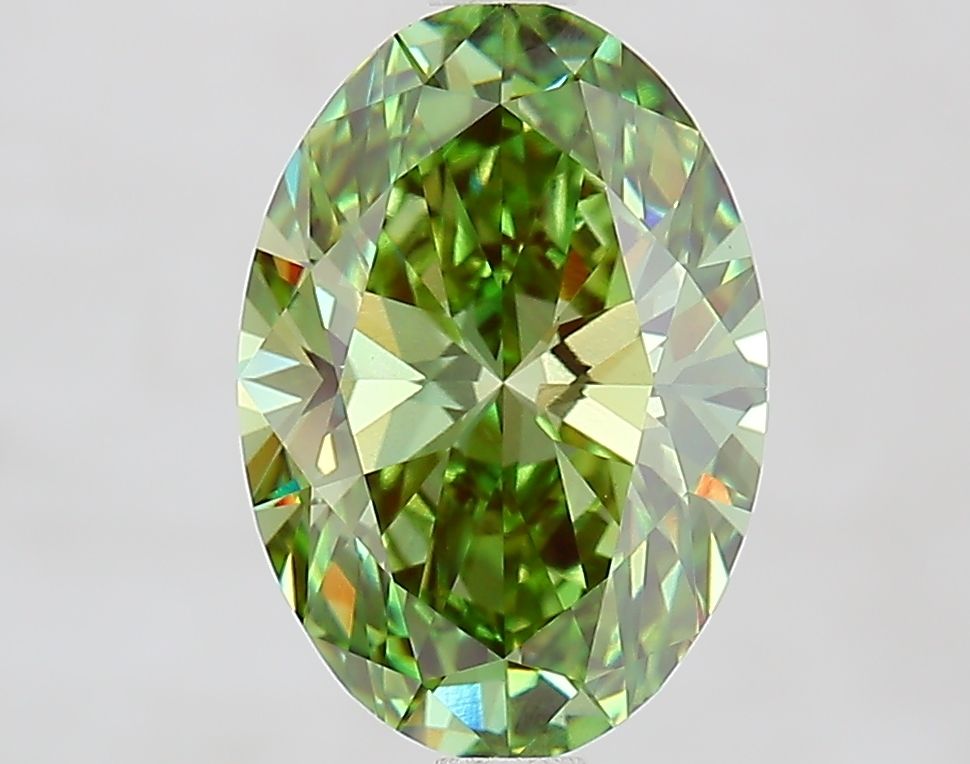 2.81 ct. oval Lab Grown Diamond front image