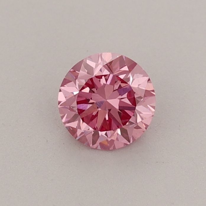 0.38 CT Fancy Vivid Pink ROUND