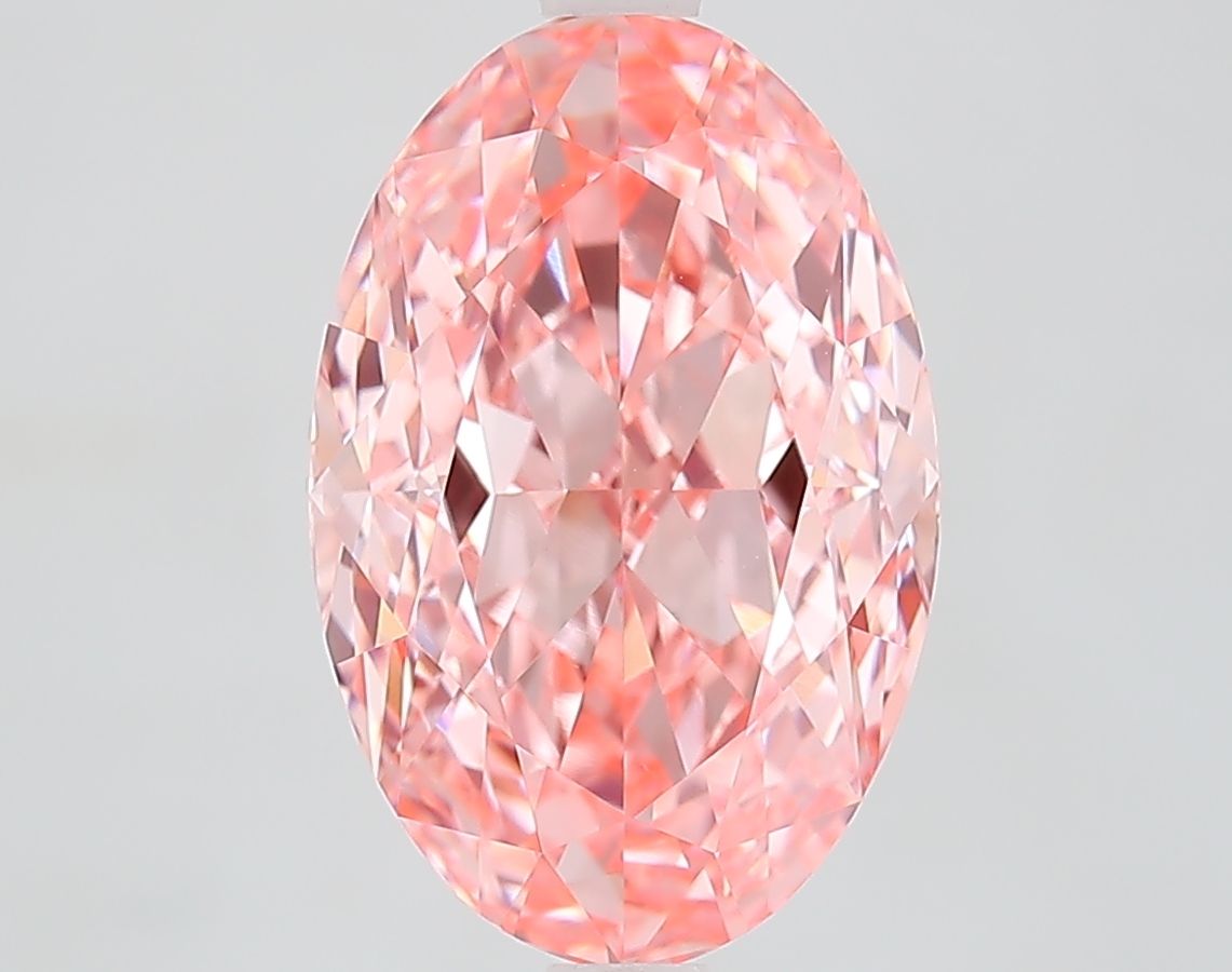 5.10 ct. oval Lab Grown Diamond front image