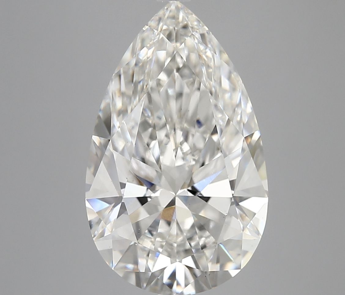 6.18 ct. pear Lab Grown Diamond front image