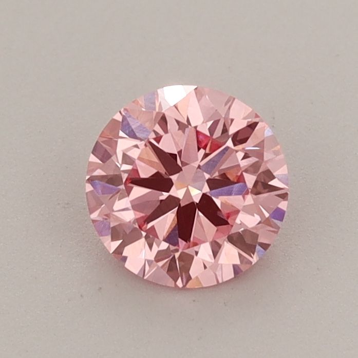 0.62 CT Fancy Vivid Pink ROUND