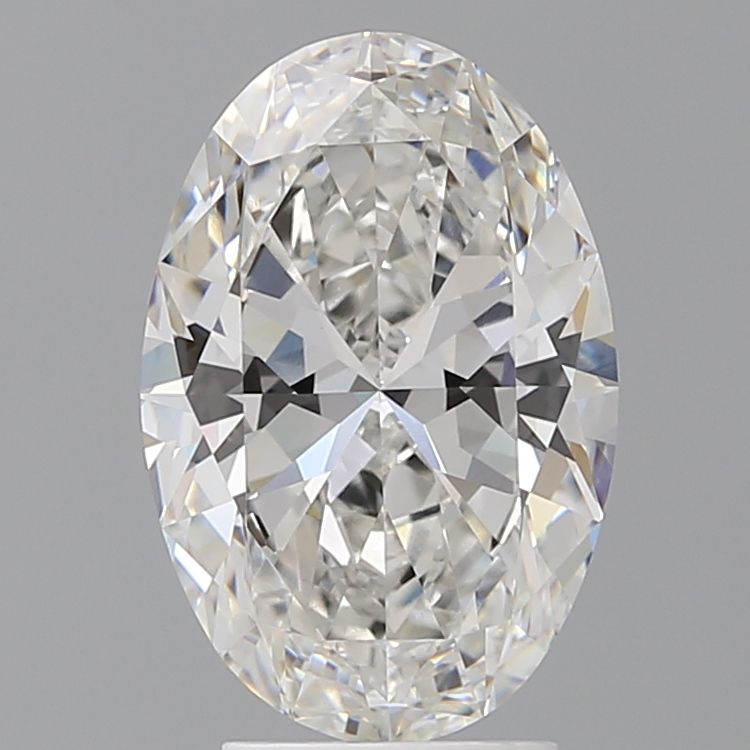3.55 ct. oval Lab Grown Diamond front image