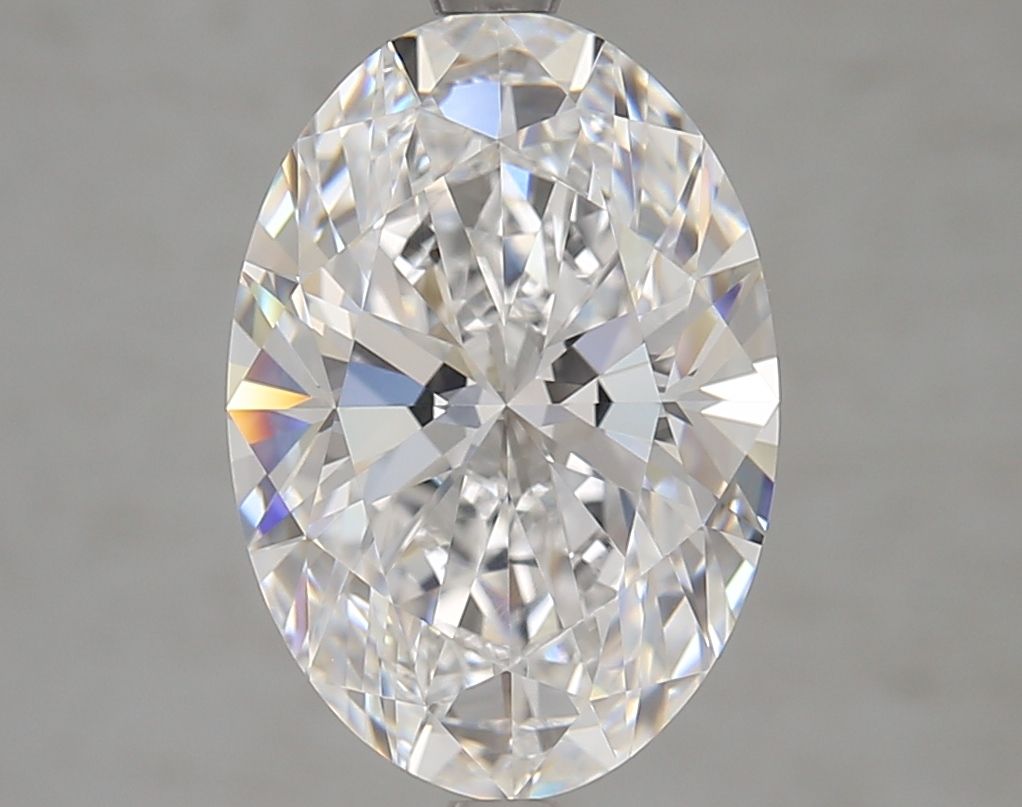 4.18 ct. oval Lab Grown Diamond front image