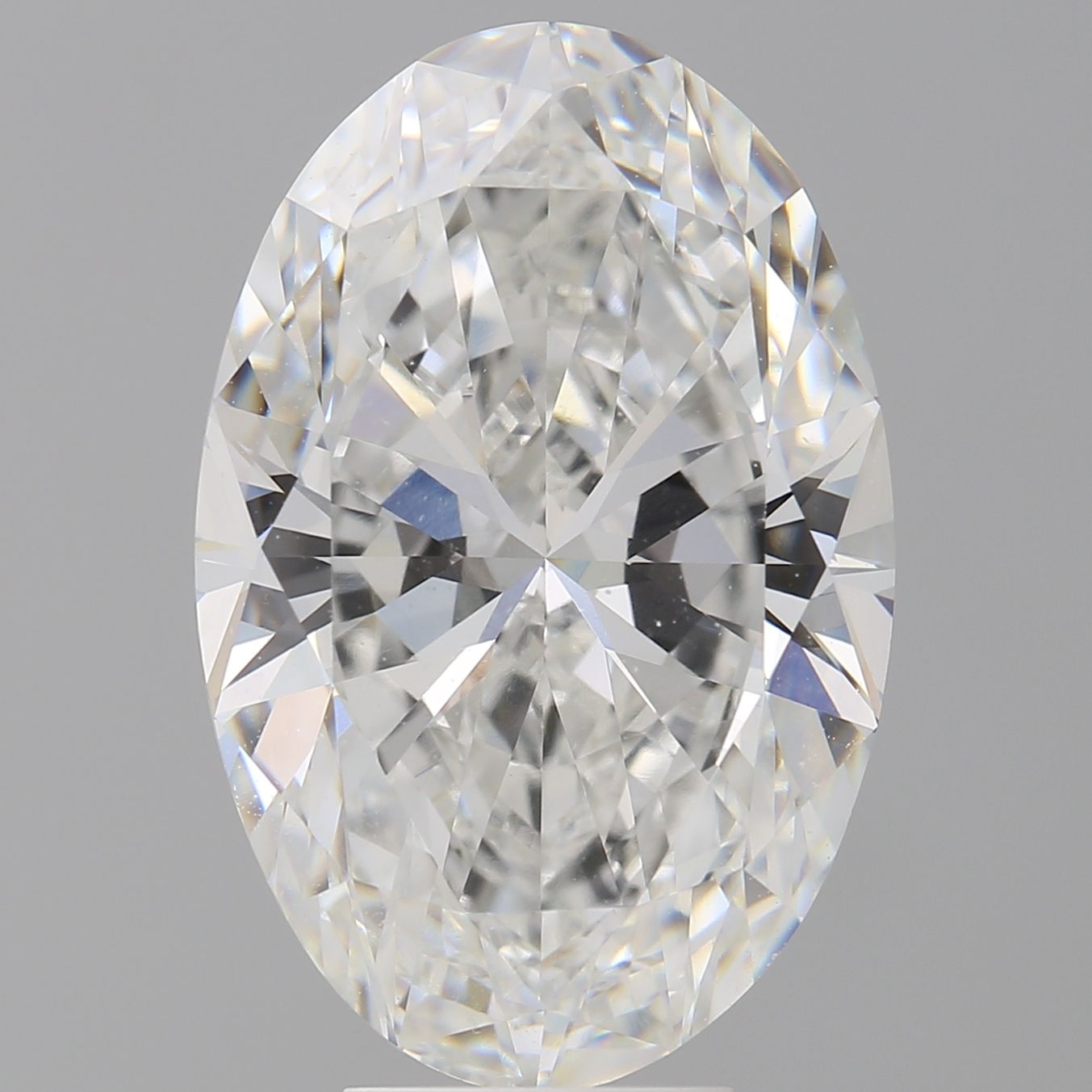 8.02 ct. oval Lab Grown Diamond front image