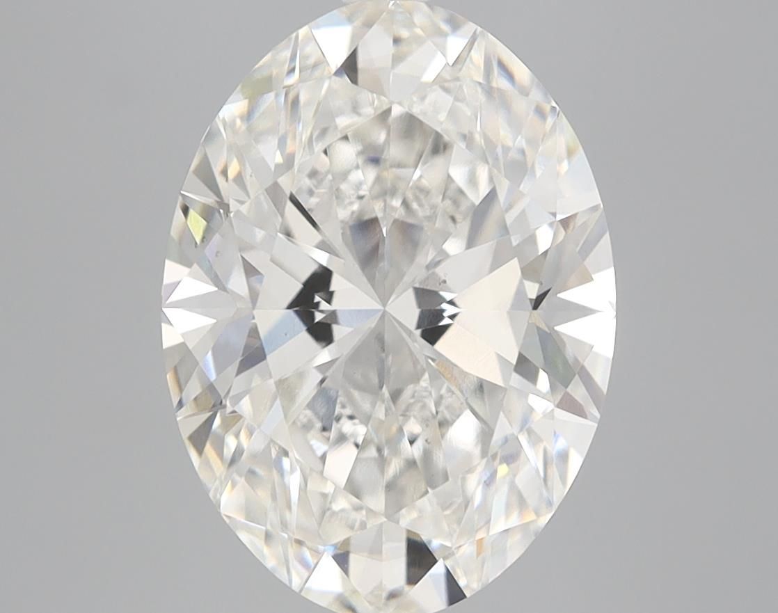 4.12 ct. oval Lab Grown Diamond front image